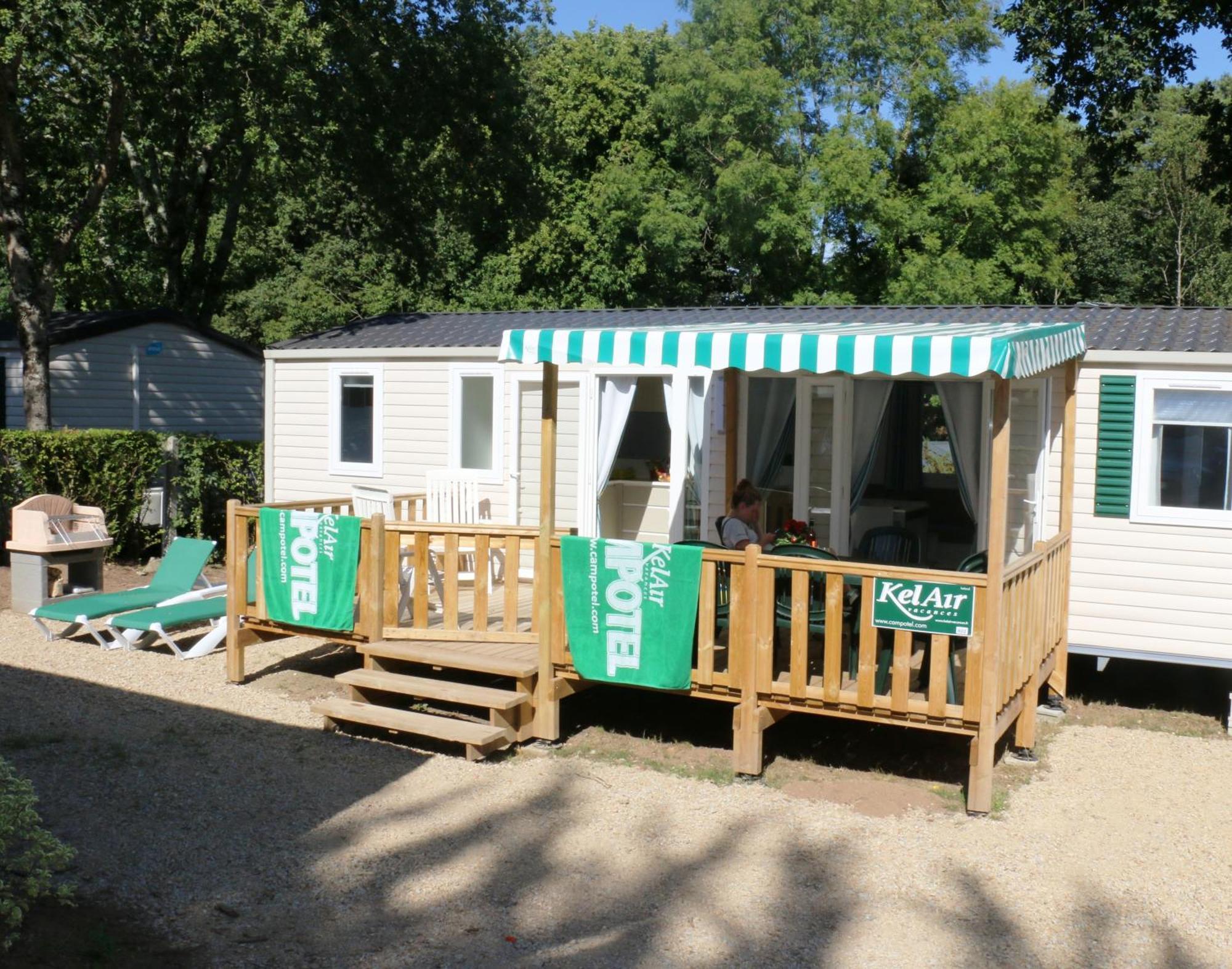 Mobile Homes By Kelair At Camping Sylvamar Labenne Exteriör bild